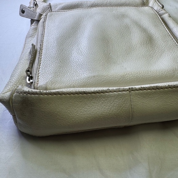 Fossil off-white Leather Crossbody Bag - Picture 7 of 12